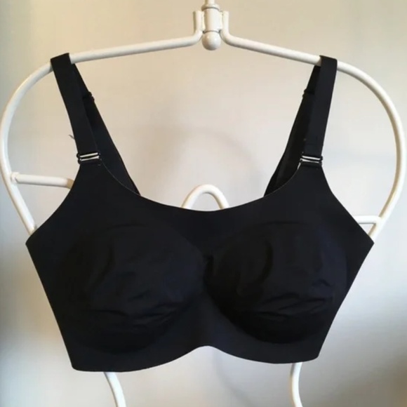 💐Knix Evolution Reversible Padded Bra Sz 6 Black/Beige - Picture 3 of 5